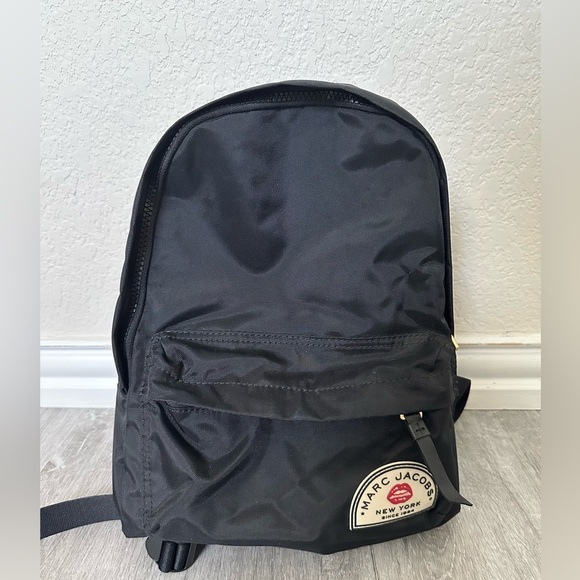 Marc Jacobs Collegiate Nylon Black Medium Backpack - Picture 3 of 13